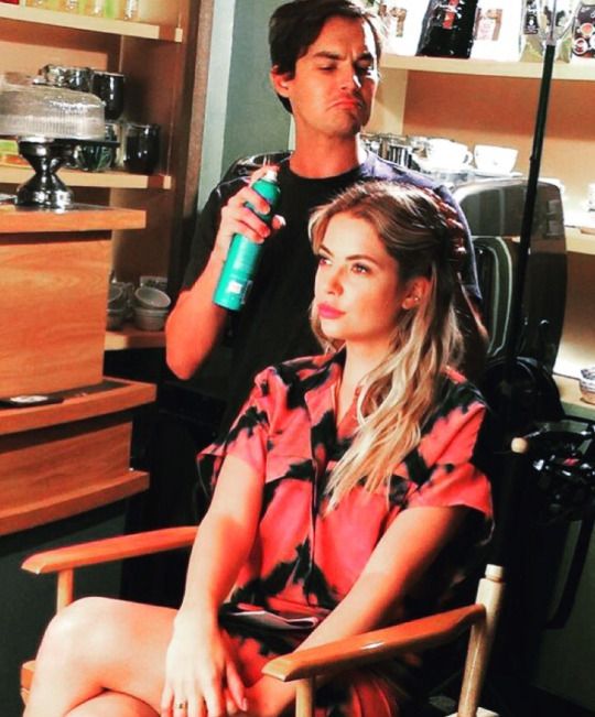 Ashley Benson and Tyler Blackburn More