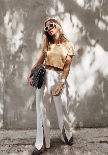 How To Wear A Crop Top And Still Look Stylish