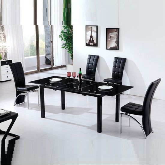 Contemporary Styled Florence Extending Glass #diningtable Comes Simple Extendable Glass Dining Room Table Decorating Design Contemporary Styled Florence Extending Glass #diningtable Comes Delectable Extendable Glass Dining Room Table Design Ideas
