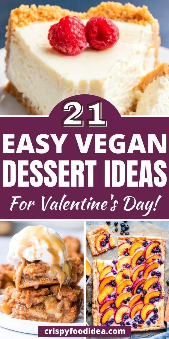 vegan dessert recipes