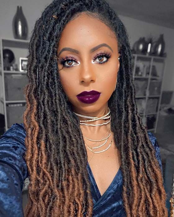 23 Ways to Wear Crochet Dreads This Season !, #crochet #dreads #season,  #Fashion #Hairstyles, F…