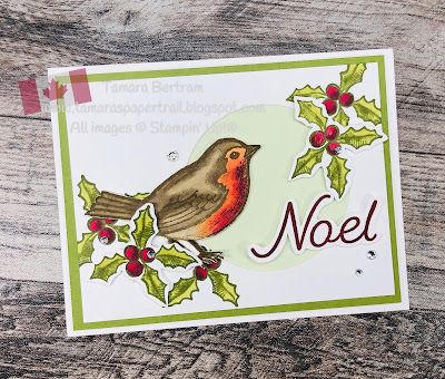 Tamara\'s Paper Trail: Happy Holly-Days - Kylie\'s Trip Achievers Blog Hop