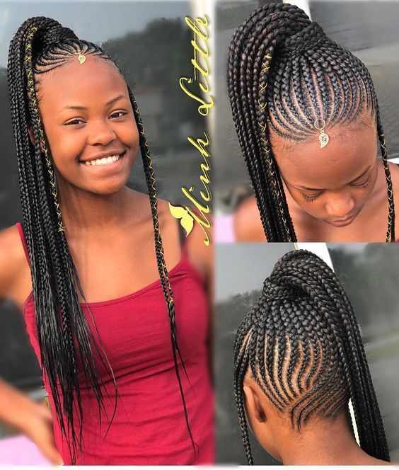 Cornrows Braided Hairstyles 2019 100 Beautiful Ebony Ladies