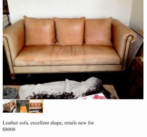 Ralph Lauren Brompton Leather Couch You May Ship Furniture Ralph Lauren Brompton Leather Couch, Ralph Lauren Brompton Leather Sofa