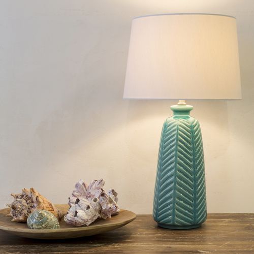 Turquoise Texture Ceramic Lamp Lampideas Lamplivingroom Lamps Living Room Decor Modern Turquoise Texture Ceramic Lamp, Turquoise Ceramic Lamp