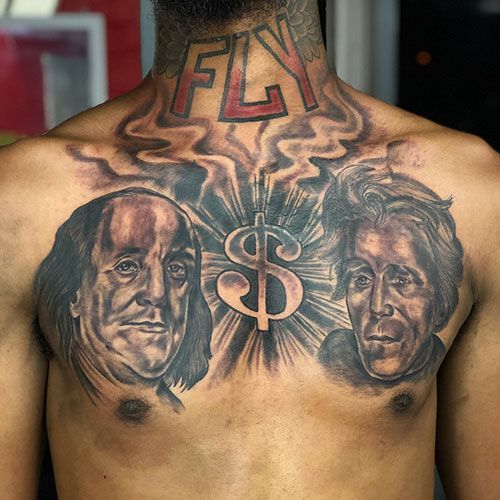 101 Best Money Tattoos For Men Cool Designs Ideas 2019 Guide In 2020 Tattoos For Guys Money Tattoo Tattoo Designs