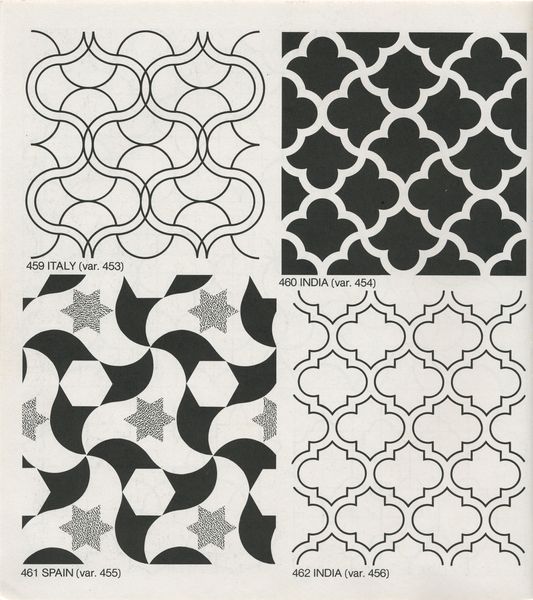 Gpb 060 Geometric Patterns Borders David Wade Pattern In