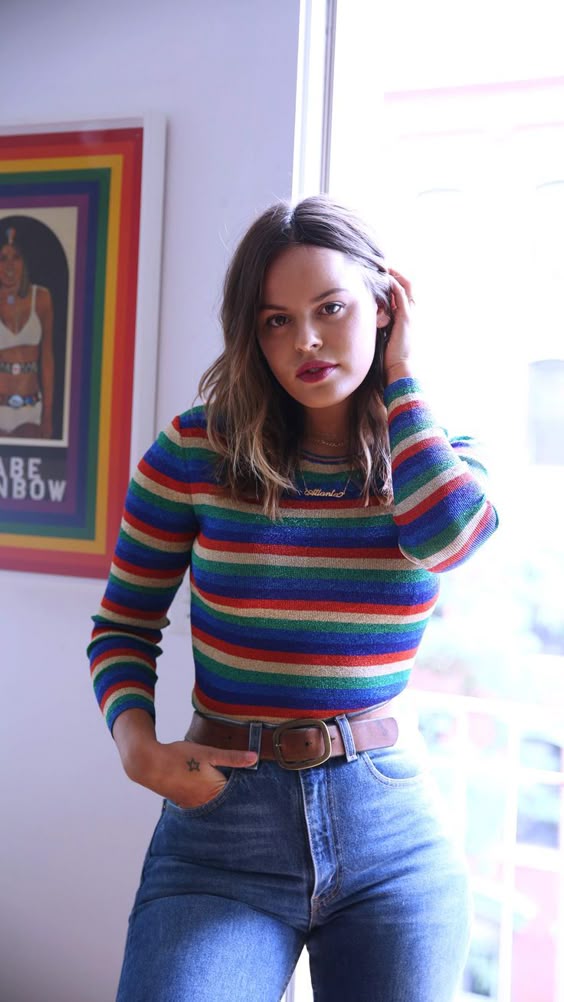 Rainbows and fine art, that's how Atlanta de Cadenet rolls! Read all about what happened when we took a tour of her East Village apartment. || Desert Lily Vintage ||