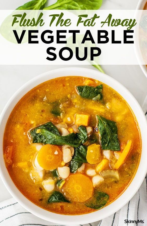 Flush The Fat Away Vegetable Soup