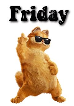 Garfield Image: Happy Friday
