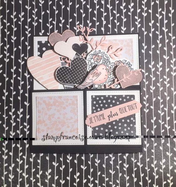 Stampin Up Projet Atelier Gratuit Saint Valentin Valentin Day Stampin Francoise Stampin Up Saint Valentin Atelier