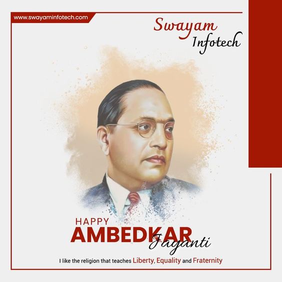 Dr. Ambedkar Jayanti celebrates the birthday of Babasaheb Bhimrao Ambedkar, an Indian politician, and social rights activist. This Ambedkar Jayanti, may the spirit of self-confidence and fight against oppression continue to stay with us. Happy Ambedkar Jayanti!! . . . #happyambedkarjayanti #ambedkarjayanti #ambedkarjayanti2022 #ambedkar #jaybhim #bhim #babasahebambedkar #babasaheb #bhimsainik #bhimarmy #drbabasahebambedkar #bhimraoambedkar #brambedkar #bhimrao #swayam #swayaminfotech
