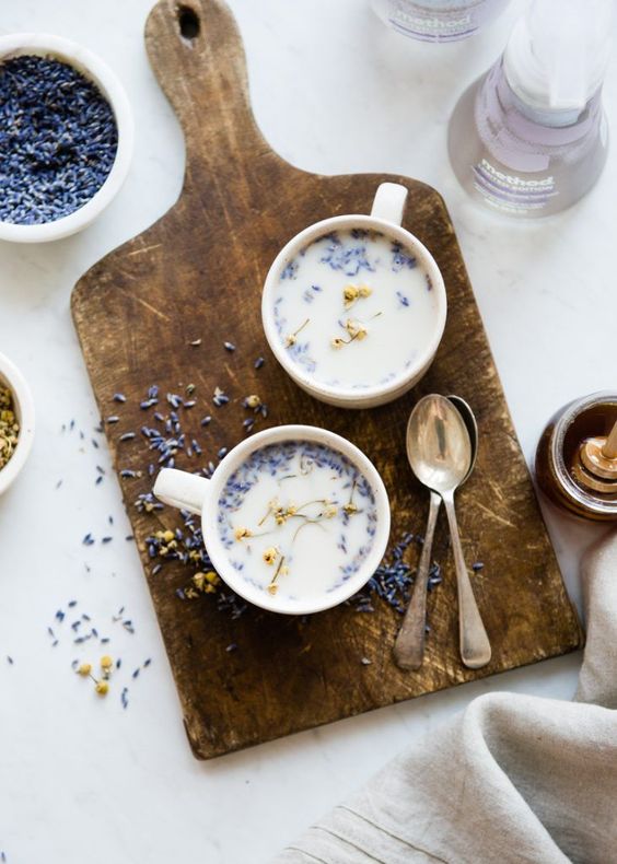 Chamomile Lavender Latte!