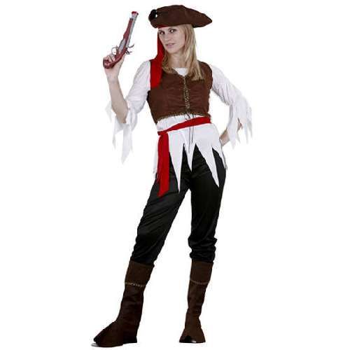 Traje De Fiesta De Corsario Capitán Mujeres Femme Halloween Traje De Fiesta De Corsario Capitán Mujeres Femme Halloween