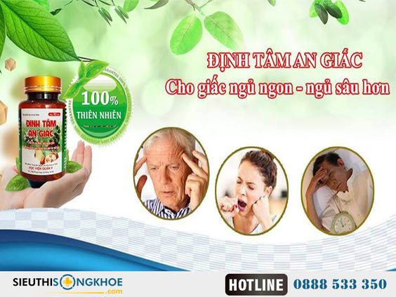 Định Tâm An Giấc CHÍNH HÃNG {350.000Đ} Dành Cho Người Mất Ngủ