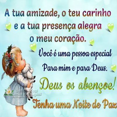tenha uma noite de paz