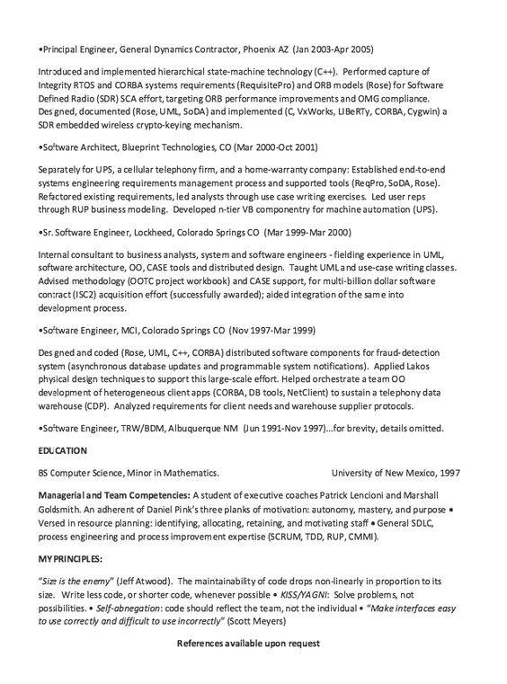 Resume for Enterprise Architect - resumesdesign resume - full stack developer resume Resume for Enterprise Architect - resumesdesign resume - full stack developer resume