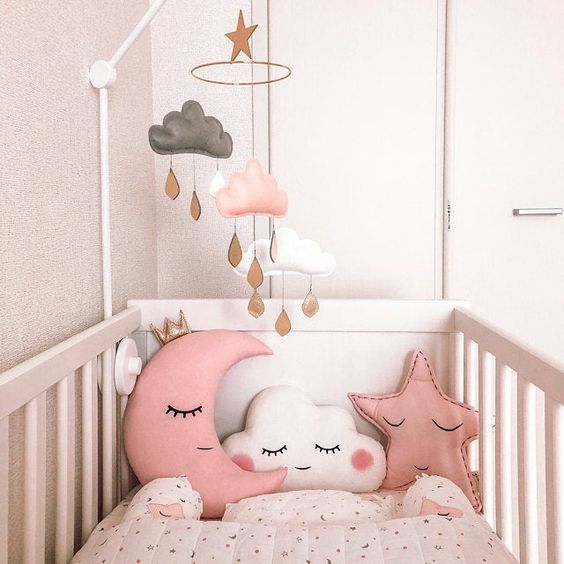 Lumière Coussin décoratif en forme d/'étoile d/'env chambre d/'enfant 28 cm chambre à coucher chambre d/'enfant chambre de bébé chambre de bébé garçon Pour chambre d/'enfant