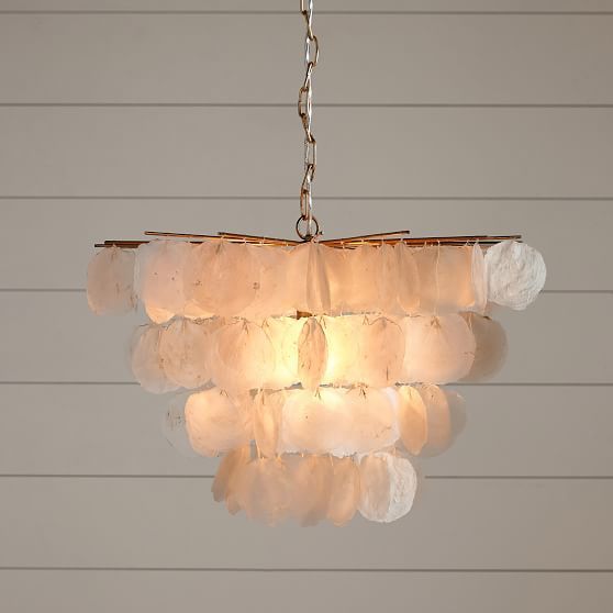 Large Capiz Chandelier Large Capiz Chandelier