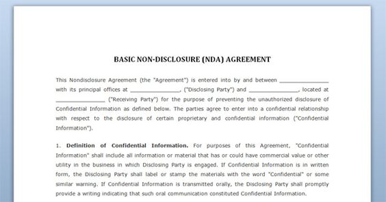 Something for my fellow expats, a small minority in a majoritarian - non disclosure agreement form Something for my fellow expats, a small minority in a majoritarian - non disclosure agreement form