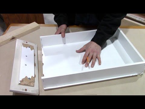 How To Fix Sticky Drawers In Seconds Drawer Repair Home Repair Diy Cleaning Products