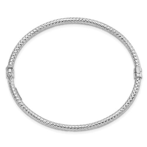 925 Sterling Silver Textured Hinged Bangle Bracelet Cuff Expandable Stackable Fine Jewelry For Women Gifts For Her 925 Sterling Silver Textured Hinged Bangle Bracelet Cuff Expandable Stackable Fine Jewelry For Women Gifts For Her