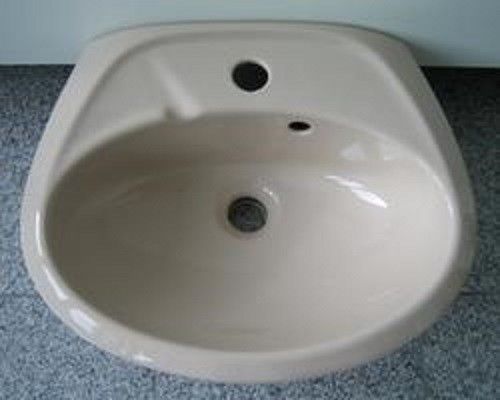 Waschtisch Waschbecken bahamabeige 60 cm x 46,5 cm *