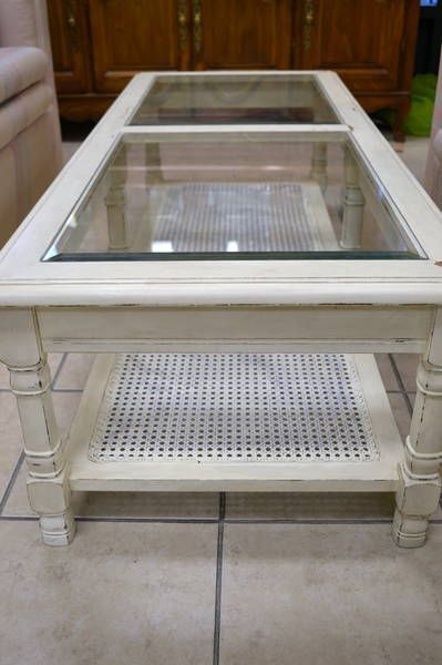 Coffee Table Cream Shabby Chic Distressed Finish With A Beveled Glass Top And Caned Makeover - Cream Distressed Coffee Table Coffee Table Cream Shabby Chic Distressed Finish With A Beveled Glass Top And Caned Makeover - Cream Distressed Coffee Table