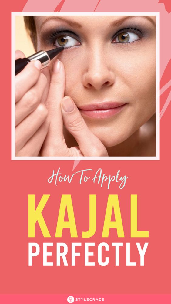 How To Apply Kajal On Eyes Perfectly? - Step by Step Tutorial