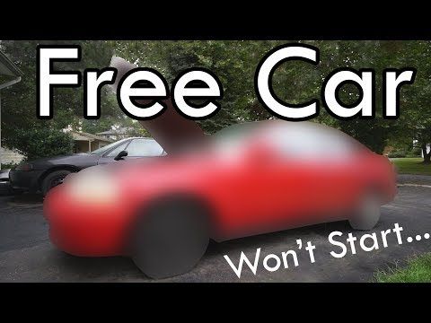 How to Fix a FREE CAR that Cranks but Won\'t Start