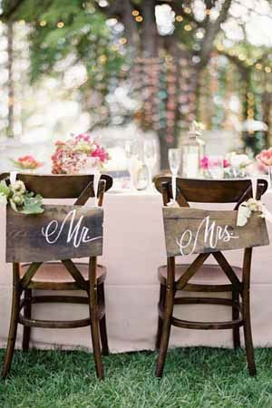 Ideias de decoração para um casamento ao ar livre