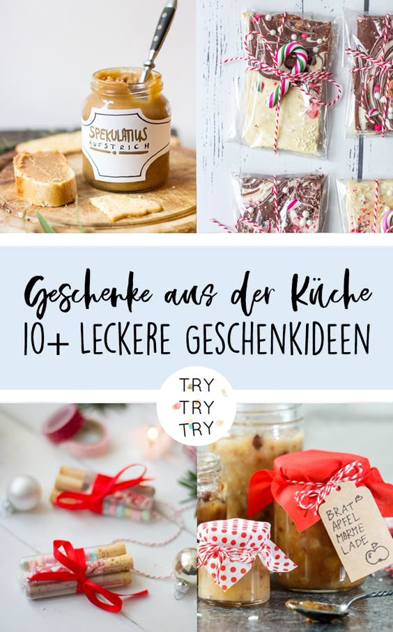 Für Naschkatzen: 10 Geschenke aus der Küche – TRYTRYTRY Für Naschkatzen: 10 Geschenke aus der Küche – TRYTRYTRY