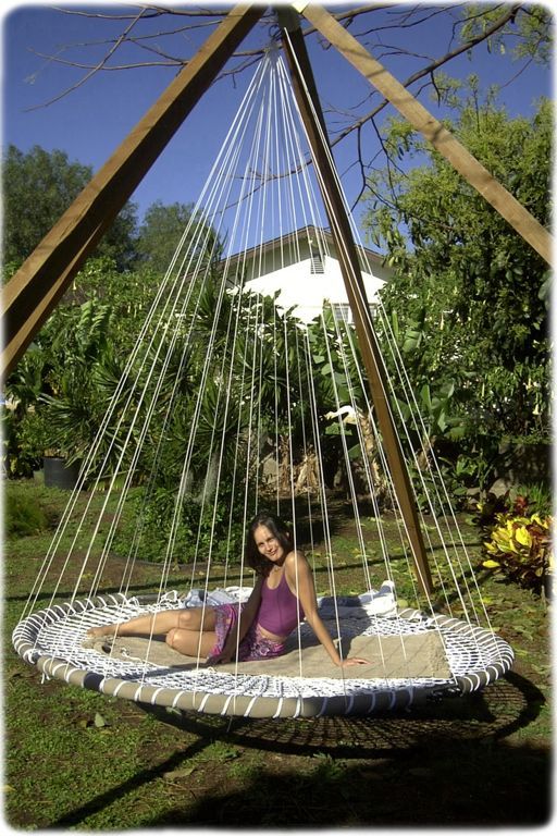 Bedroom Outdoor Round Hanging Suspended Bed With Wooden Pyramid Stand Ideas From Ceiling Design Diy Beds - Round Hanging Bed Diy Bedroom Outdoor Round Hanging Suspended Bed With Wooden Pyramid Stand Ideas From Ceiling Design Diy Beds - Round Hanging Bed Diy