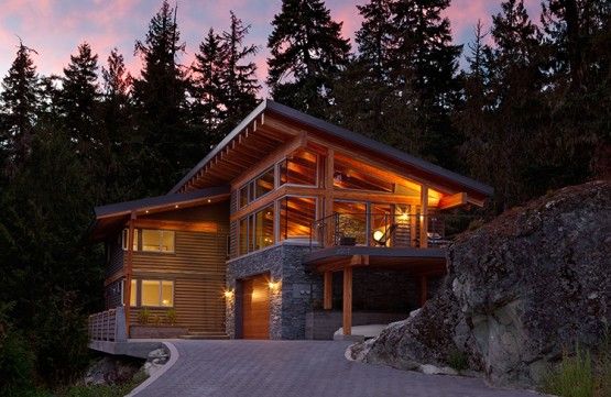 Northwest Modern Home Architecture windows, eave, ext materials - whistler, co | dream home Northwest Modern Home Architecture windows, eave, ext materials - whistler, co | dream home