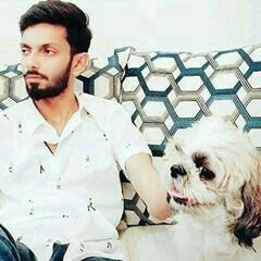 Ani wth Dog