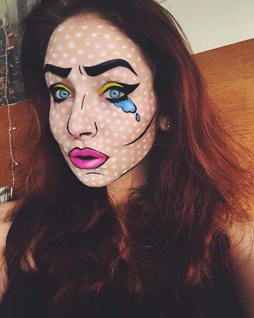 23 Creative And Easy Halloween Makeup Ideas With Images
