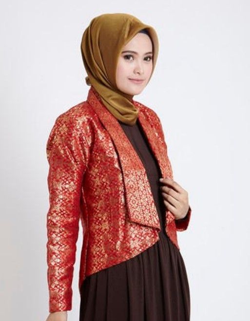 100 Inspirasi Model Baju Gamis Batik Kombinasi Blazer Terbaru 2019 Blazer Model Pakaian Gaun