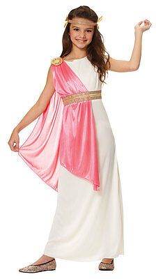 ATHENA greco GRECIAN Dea Romana Costume Ragazze