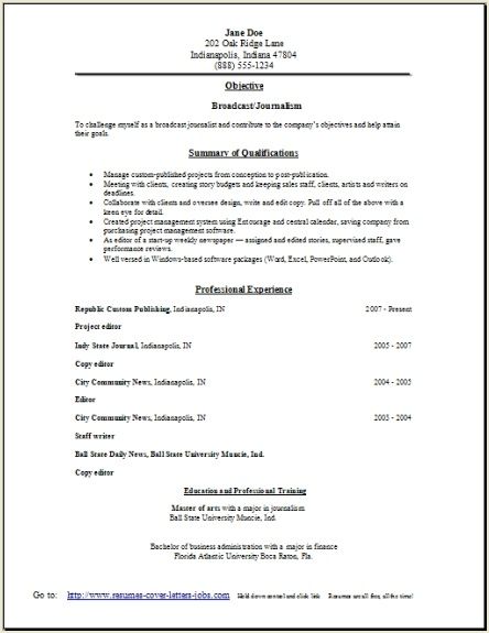 Broadcast Journalism Resume2 find a job Pinterest Resume - broadcast journalism resume Broadcast Journalism Resume2 find a job Pinterest Resume - broadcast journalism resume