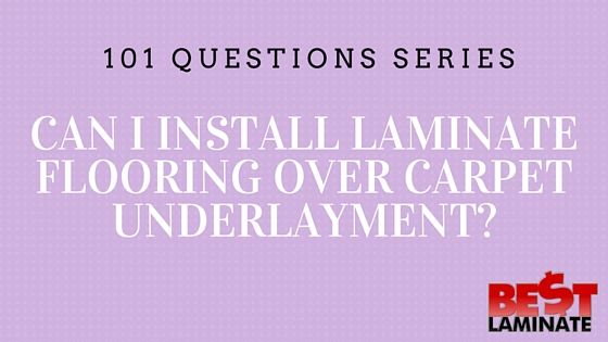 Carpet Underlay Types Advice