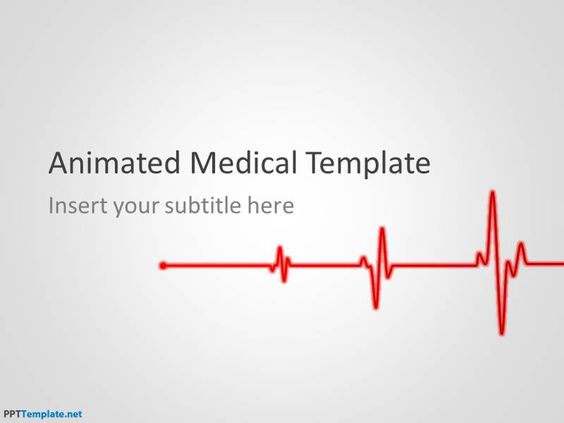 Free Animated Medical PPT Template Illustration Pinterest - heart rate chart template Free Animated Medical PPT Template Illustration Pinterest - heart rate chart template