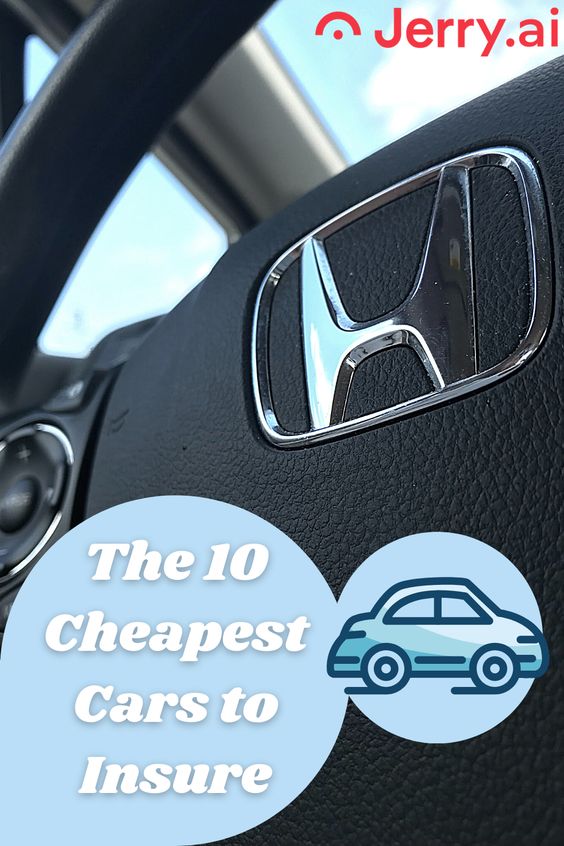 You\'re most likely to get the lowest car insurance rates if you have a short commute, a $500 collision deductible, and a clean driving record. With those factors already working to your advantage, Jerry.ai tells you which cars are the cheapest to insure. #getjerryai #jerryai #carinsurance #autoinsurance