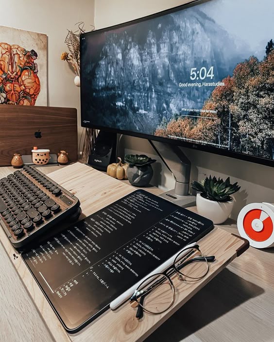 Hara.studies - Minimal Desk Setups