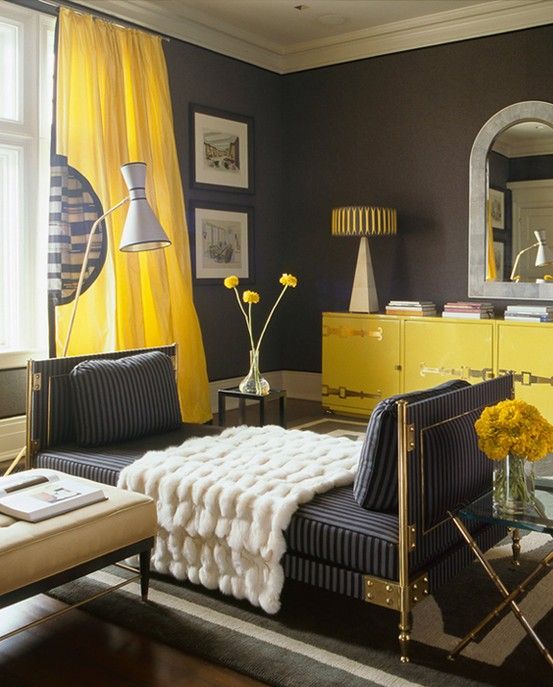 21 Grey and Yellow Bedroom Designs To Amaze You - Interior God ...