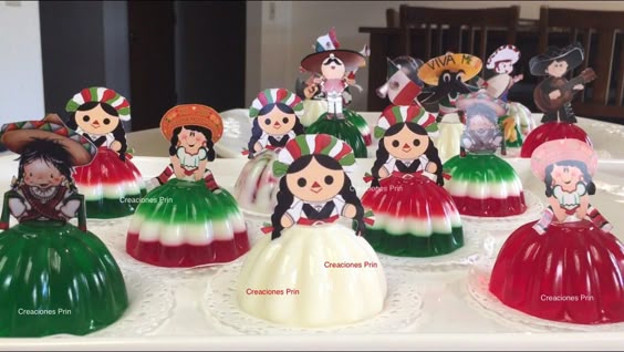 Gelatinas tricolor