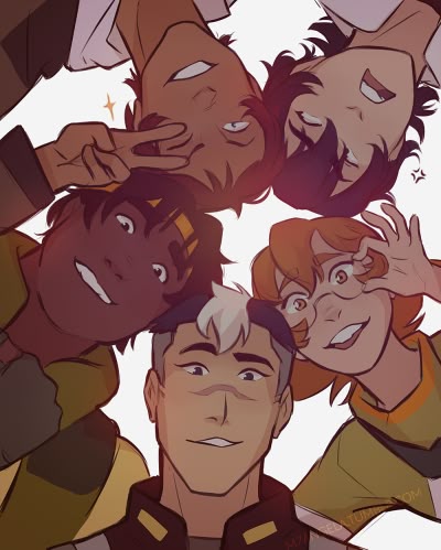 VLD fanart - Team Voltron all for one!