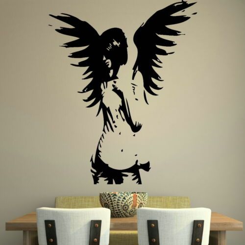 Giant Beautiful Face Wall Sticker Girls Room Vinyl Transfer Home Decor Art Ra187 Giant Beautiful Face Wall Sticker Girls Room Vinyl Transfer Home Decor Art Ra187