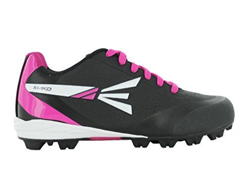 Easton MAKO WOS Women s Rubber Low Softball Cleats Black Pink