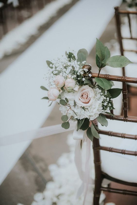 40 Pretty Ways To Decorate Your Wedding Chairs Page 47 Of 47