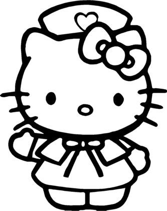 Hello Kitty Nurse Coloring Pages Hello Kitty Nurse Coloring Pages Hello Kitty Coloring Hello Kitty Colouring Pages Hello Kitty Printables